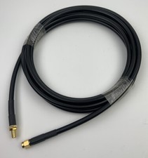 10ft Low-Loss Coaxial Extension Cable 50 Ohm SMA Male to SMA Female Connector