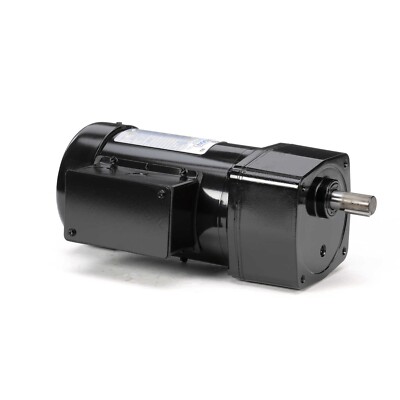Leeson 096066.00 Electric Motor 1/4 HP 29 Rpm 3PH 208-230/460 Volt 42Y Frame