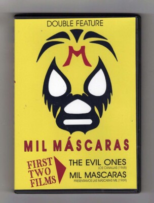 MIL MASCARAS First Two Movies (1968/69) LUCHADOR 2 Disk Set  w / English subs