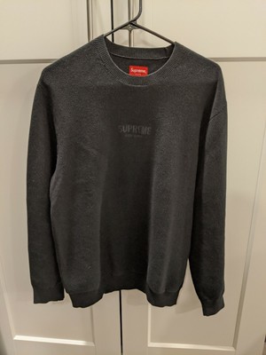 supreme pique crewneck