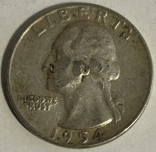 1954-P Washington Quarter 90% Silver - COIN CLEARANCE SALE