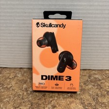 Brand New Skullcandy Dime 3 True Wireless Earbuds Black Sealed FREE SHIPPING