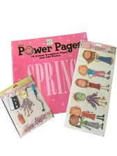 Me  My Big Ideas Power Pages Instant Scrapbook 16 Page Kit Sticker Lot