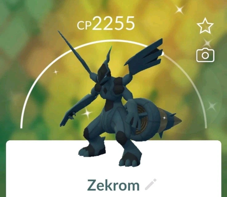Pokèmon Go Shiny Zekrom/Registered Or Unregistered Tr@de Available