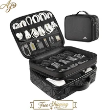 Versatile Waterproof Electronic Organizer for DJs - Travel-Friendly Design