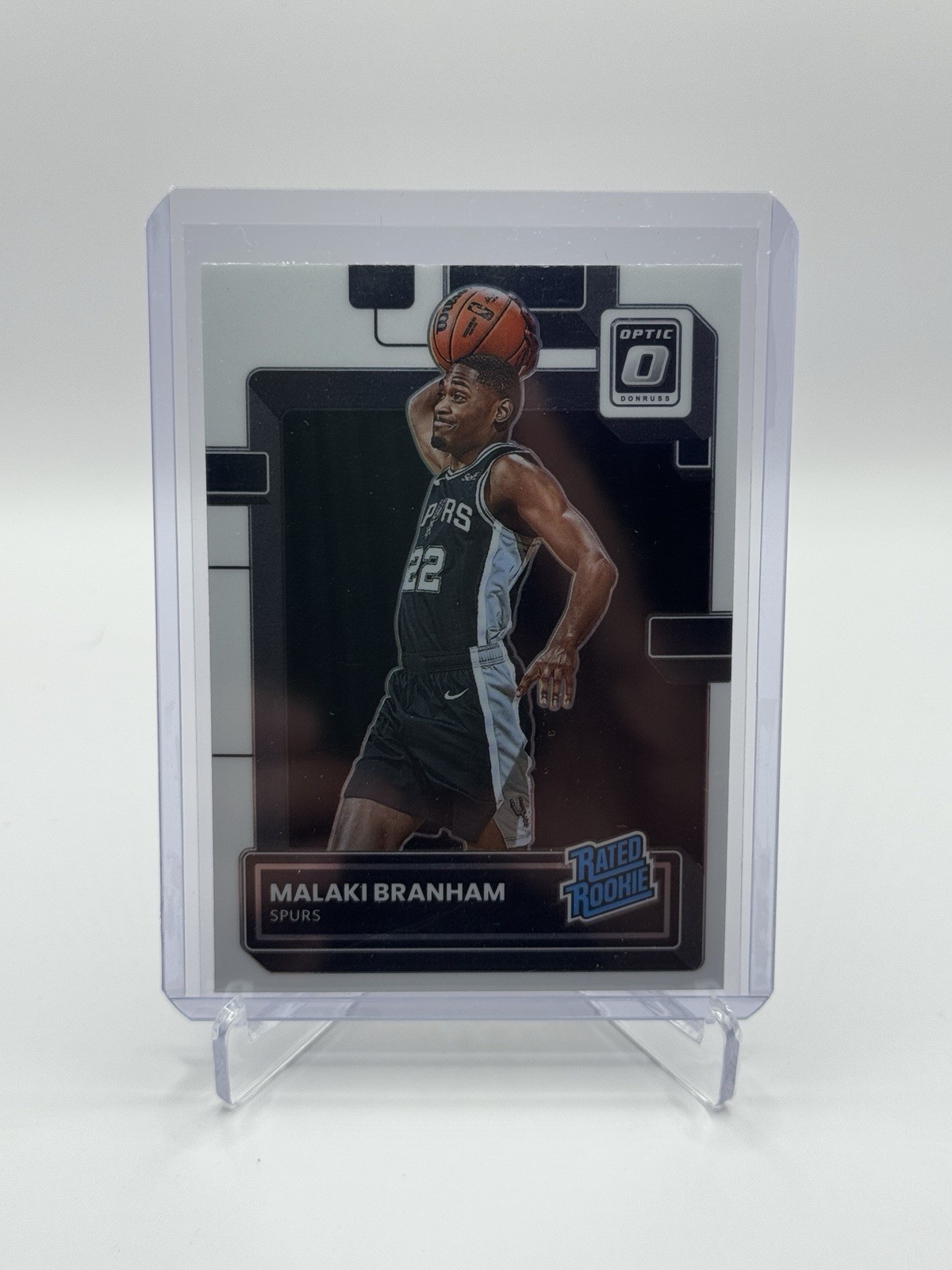 2022-23 Panini Donruss Optic Rated Rookie Malaki Branham No. 222