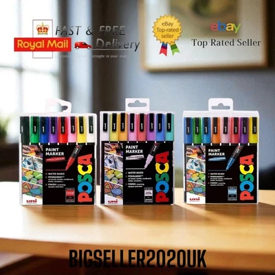 Uni Posca PC-3M Paint Marker Pens - Various colours - Chose