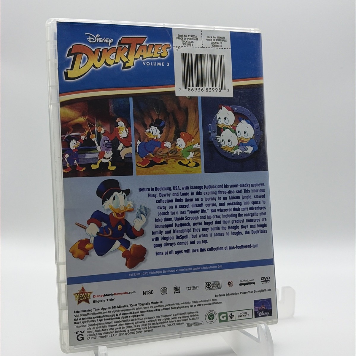 Ducktales: Volume 3 (DVD, 1987) 25th Anniversary Edition Includes