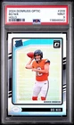 2024 Panini Donruss Rated Rookie Bo Nix #209 Optic Holo Prizm RC PSA 9 MINT