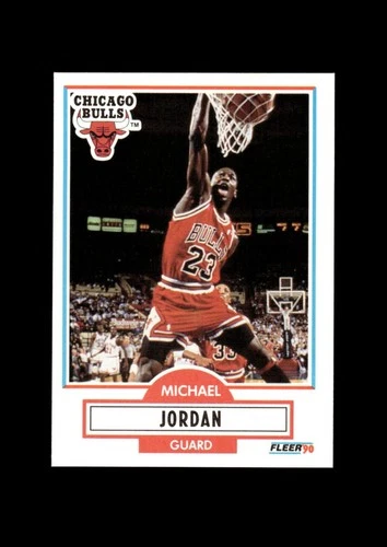 1990 Fleer: # 26 Michael Jordan Dunking NM-MT OR BETTER