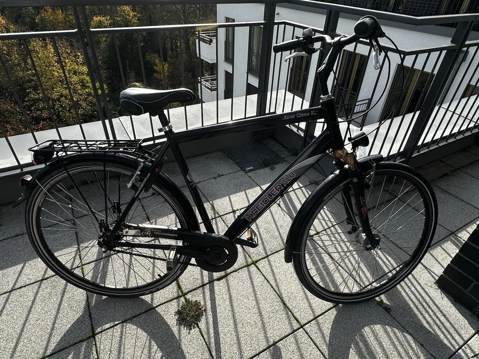 Kreidler Alu Fahrrad,28“,stabiles Fahrrad,älter aberfahrtüchtig,Rücktrittsbremse