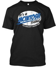 Maglietta While Stocks Last Mcintosh Design Made in USA taglia dalla S alla 5XL