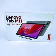 Lenovo Tab M11 Luna Grey Tablet With Pen 11" 4GB RAM 64GB SSD Octa-Core G88