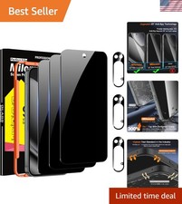 Ultra 9H Privacy Protector Set for Google Pixel 10 Pro XL - Fingerprint Friendly