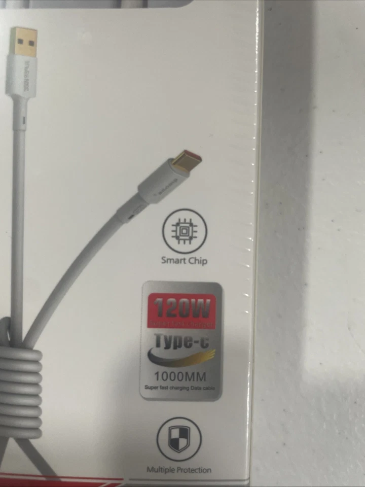 120W USB C Fast Charging Cable 3ft, PD 6A Type C Charger Cord for Laptop, Phone - Image 2 of 4