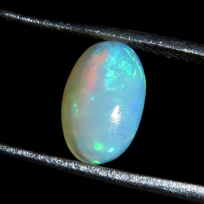 1.10 Cts 100% Natürlich Äthiopische Opal Oval Cabochon Edelsteine 5x8x3 MM LK826