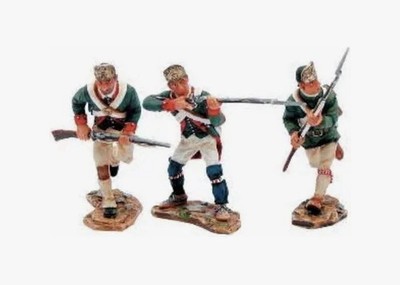 W Britain American Revolution Butlers Tory Rangers #17540 NIB MIB 1/32