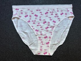 Lot 5 Victoria’s Secret sz M High Leg Brief Panty Cotton Underwear Bundle Pack