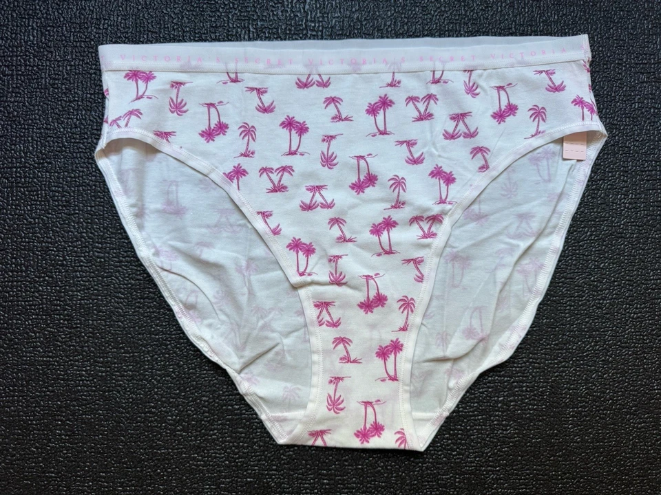 Lote 5 Victoria’s Secret Talla M Calzoncillos de Pierna Alta Panty Algodón Ropa Interior Paquete Foto 4 de 4