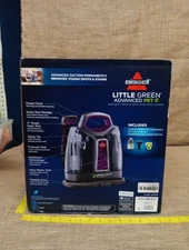 Bissell Little Green Advanced Pet Portable Carpet & Upholstery Deep Cleaner 🔷