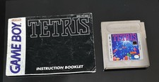 Authentic Tetris Nintendo GameBoy  Tested working With Manual