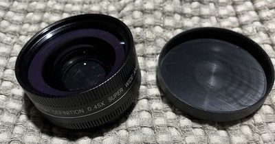 New HD .45X Super Wide Angle Lens With Macro Japan Optics