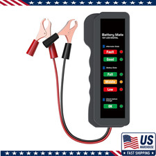 12v Car Battery Tester And Alternator Tester Automotive Load Tester Icolor 12v