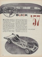 1957 Buick Century Super Roadmaster Caballero Magazine Preview Article Ad 57 1957 Buick Century Super Roadmaster Caballero Magazine Preview Article Ad 57