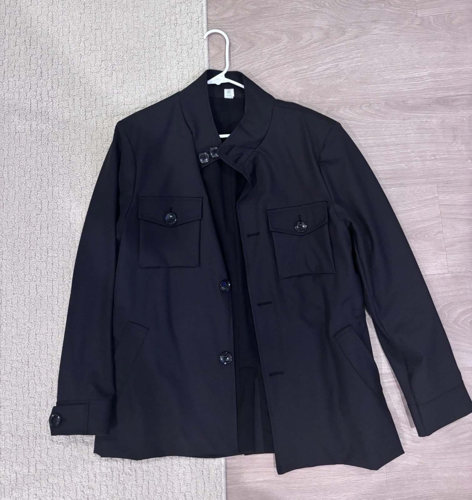 State & Liberty Men's Field Jacket Size Large Black - product detail image 2