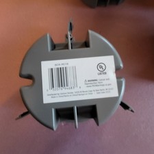 Lot of 10 Gardner Bender BOX-RC18 18 C.U. 1-Gang Gray Round Electrical Box10