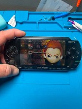 SONY PLAYSTATION PORTABLE PSP BLACK HANDHELD CONSOLE 1000 *TESTED & WORKING*