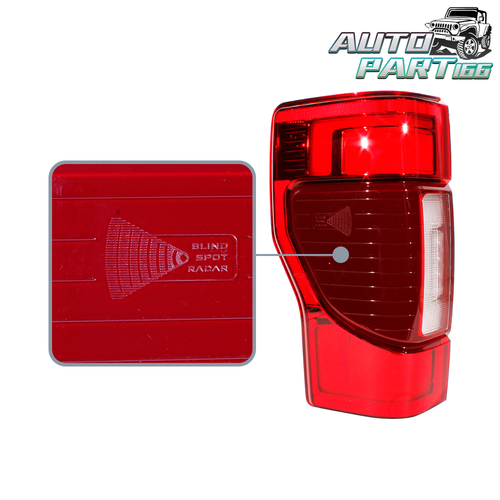 MZORANGE LED Tail Light Assembly W/ Blind Spot Hole For Ford F250/F350 Super Duty 2017-2019