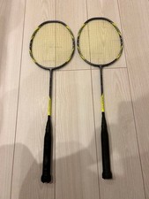 YONEX Arc Saber 7 Pro Badminton Racket Set Black/Yellow