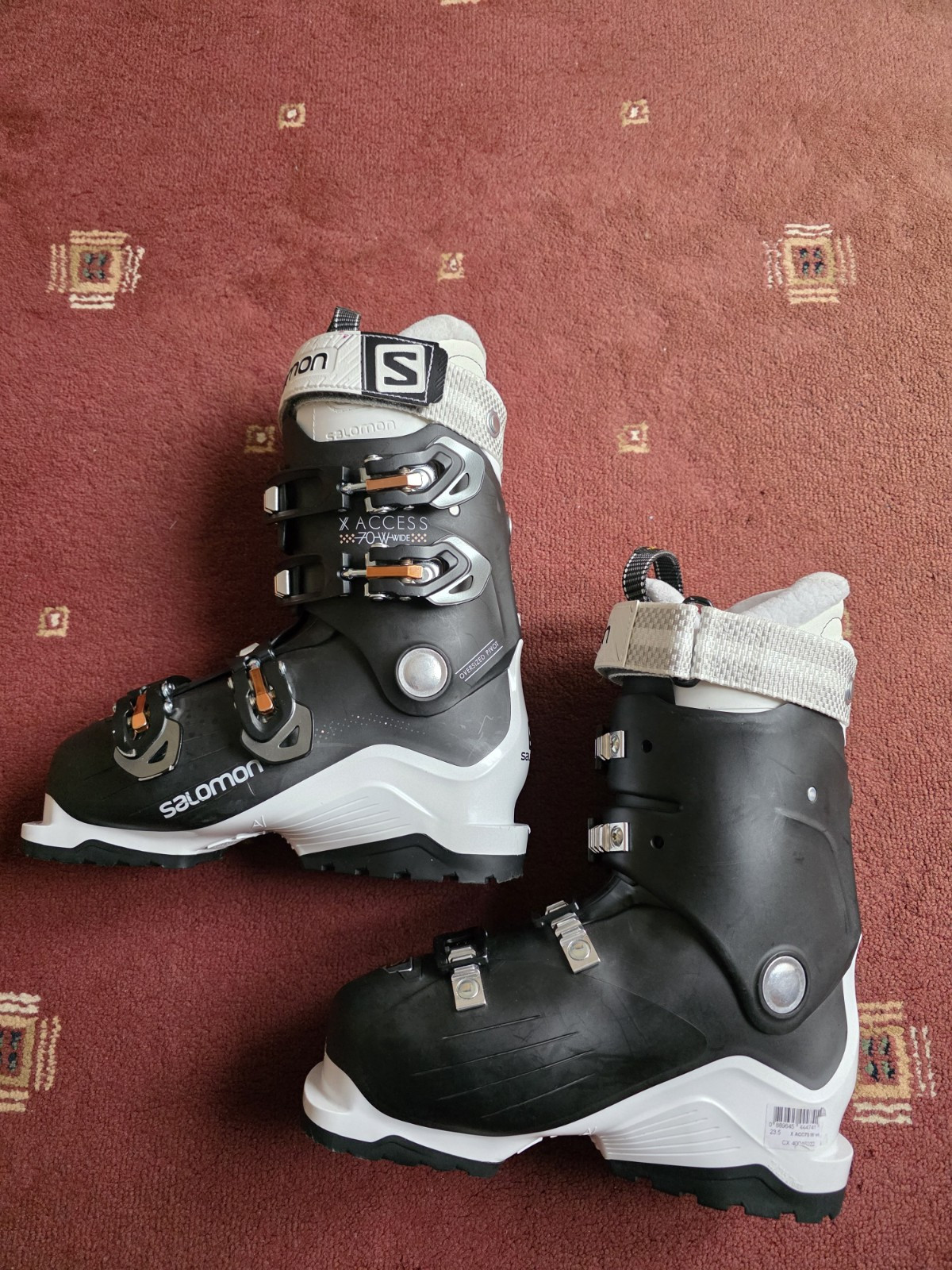 Scarponi da sci donna larghi Salomon X Access R70 misura 23 5 104 mm ultimo