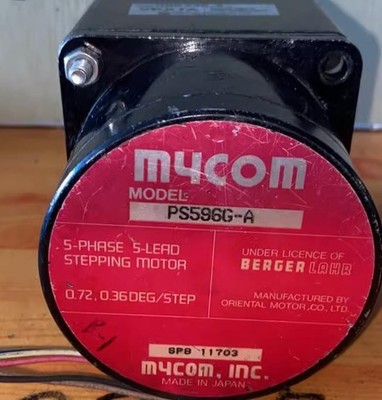 1pc used mycom PS596G-A stepper motor UGK7.2K-4 *mq