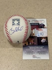 Tony Oliva signed HOF Logo baseball ** JSA ** under logo **