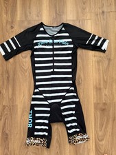 LOVE THE PAIN ZEBRA + LEOPARD TRIATHLON SPEED SUIT