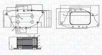 Magneti Marelli ÖLküHler MotoröL 350300004900 Aluminium FüR Bmw 2Er Active F45