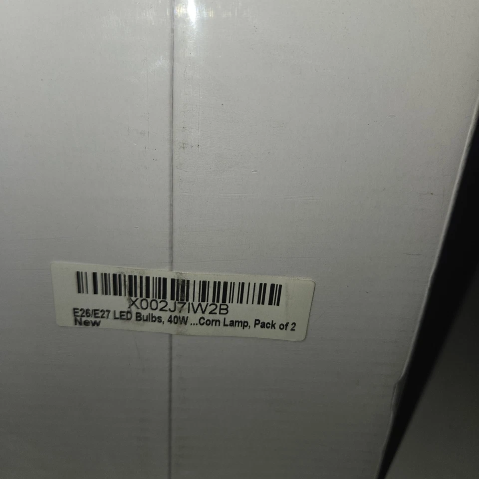 2 Pack 40W Corn LED Light Bulbs (300W Equivalent),E26/E27 Base, Ac85-265V - Image 4 of 4