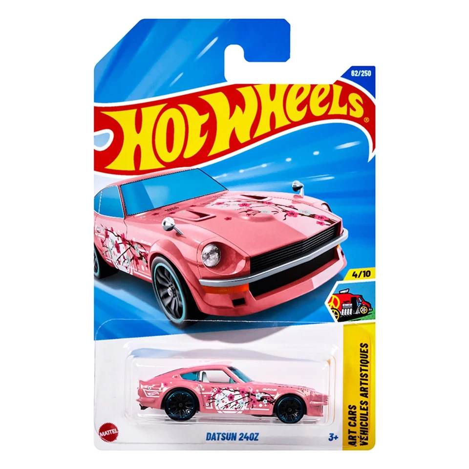 Hot Wheels Baechic Car Datsun 240Z Pink Toy Mini car - Image 4 of 4