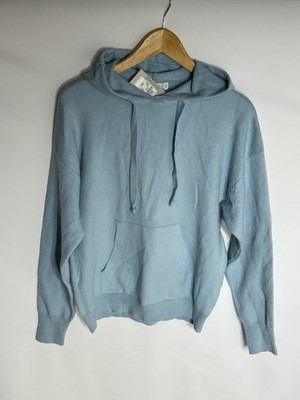 Primark Hoodie Oversized Pullover leicht | Damen | hellblau | Small | neu