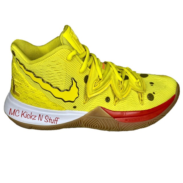 Size 8.5 - Nike Kyrie 5 x SpongeBob SquarePants 2019 for sale online | eBay