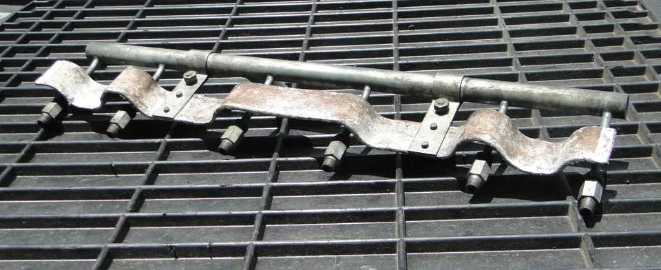 1981-87 Jaguar XJ6 Vdp 4.2 trilho de injeção de ar C36930 protetor térmico C37727 GENUÍNO - Imagem 3 de 4