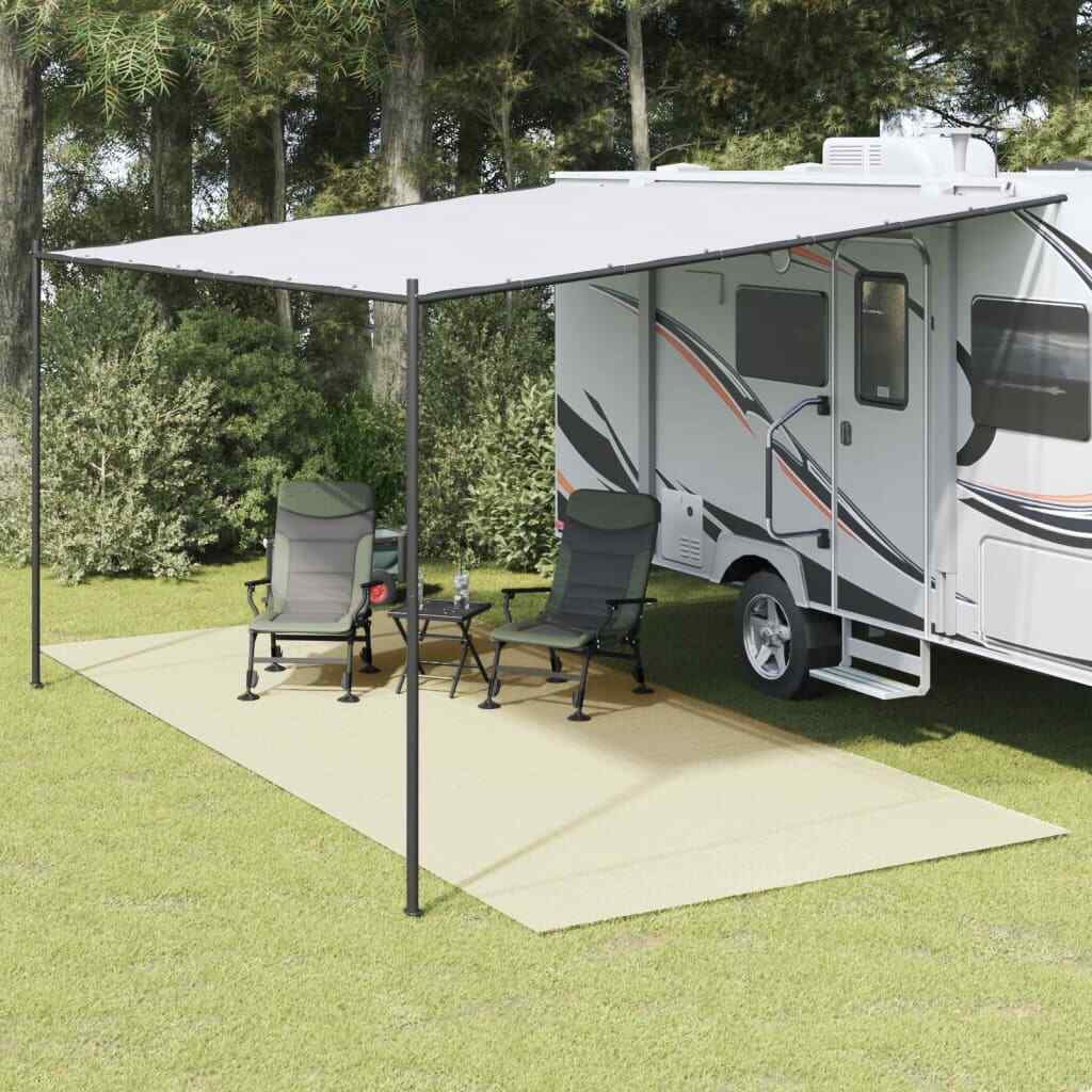Alfombra Camping Crema 6x2,5 m