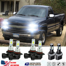 For Chevy Silverado 1999-2002 Tahoe 2000-2006 Led Headlights Lights Bulbs Kit 6x For Chevy Silverado 1999-2002 Tahoe 2000-2006 Led Headlights Lights Bulbs Kit 6x