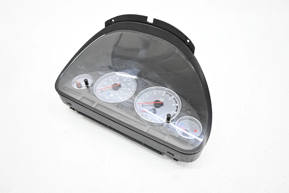 ⭐ 99-03 Bmw E39 M5 Instrumento de tablero Velocímetro Cuadro Calibre Pantalla Unidad Fabricante Original Foto 2 de 4