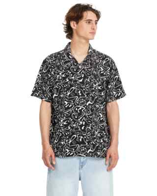 Volcom Filip Rygalski Boxy Fit Hemd (schwarz/weiß)