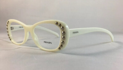 prada eyeglasses white frame