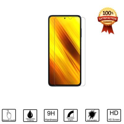 Premium Real Tempered Screen Protector Film For Xiaomi Poco X3 NFC