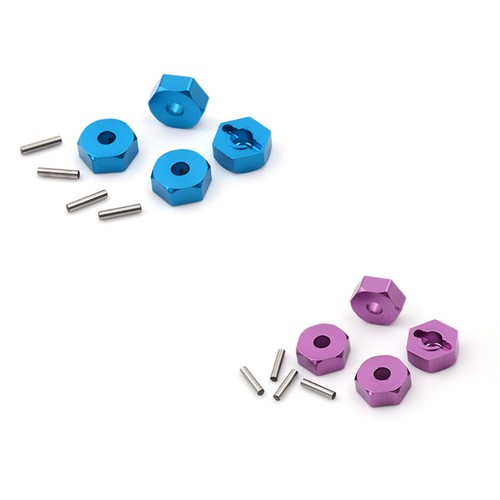 4 Adaptateurs Hexagonaux Pour Moyeu De Roue RC - Compatible SCX10, Traxxas, D90 - 1/10 échelle - 23mm